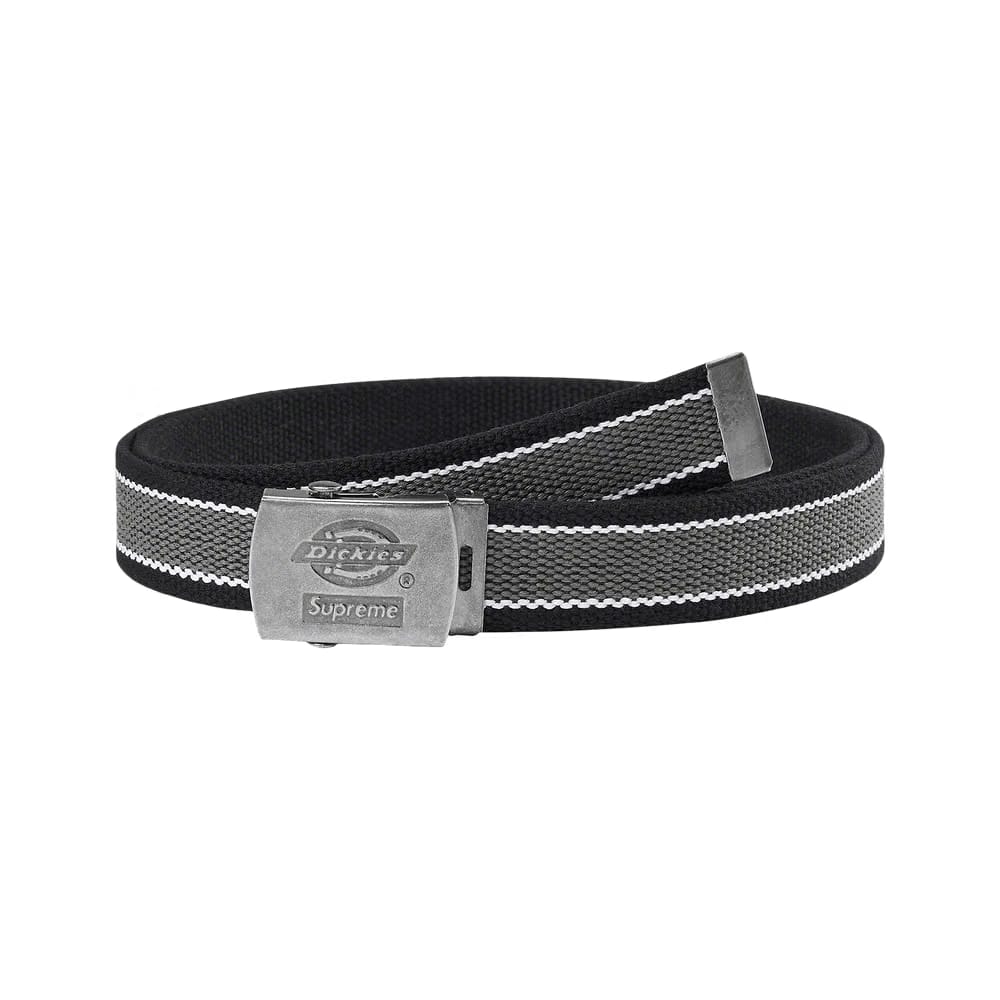Supreme x Dickies Stripe Webbing Belt Black