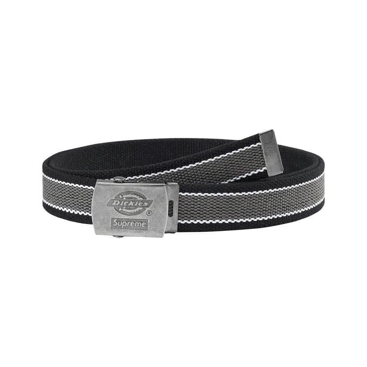 Supreme x Dickies Stripe Webbing Belt Black