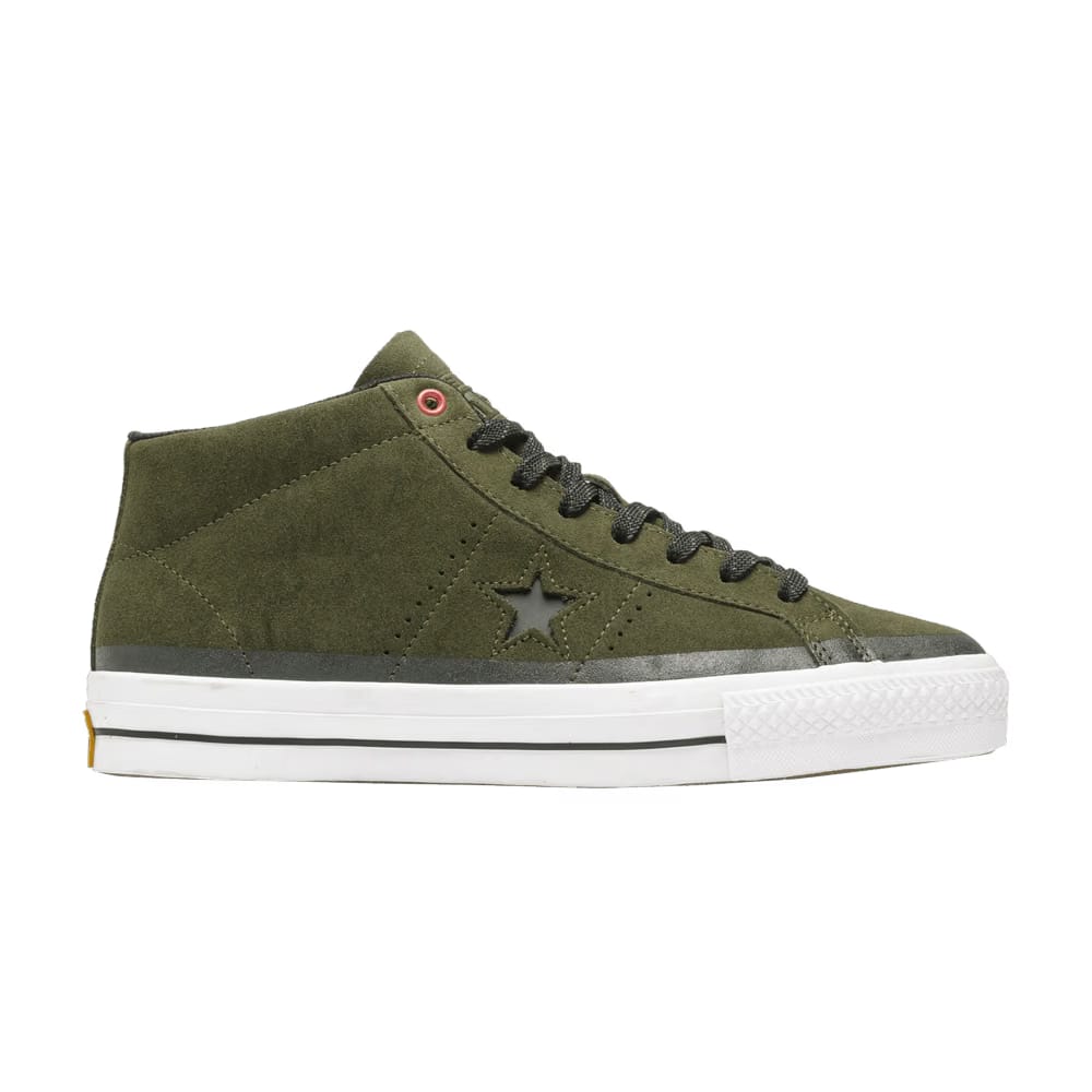 Converse One Star Pro Suede Mid Herbal