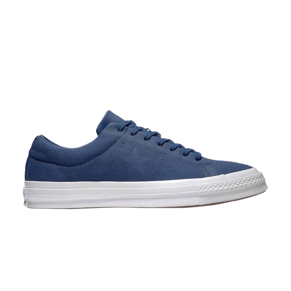 Converse One Star Low Navy White