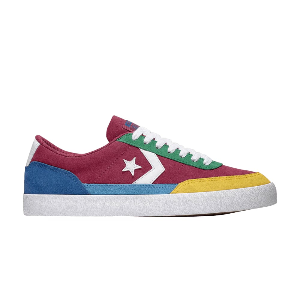 Converse Net Star Classic Low Twisted Prep - Rose Maroon