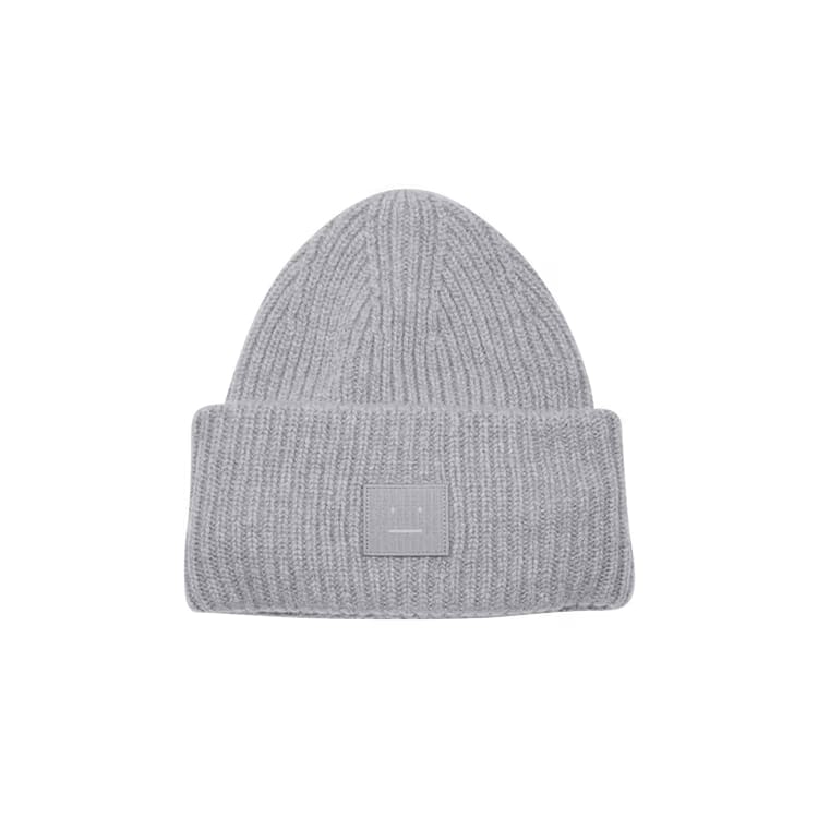 Acne Studios Knit Beanie Grey Melange