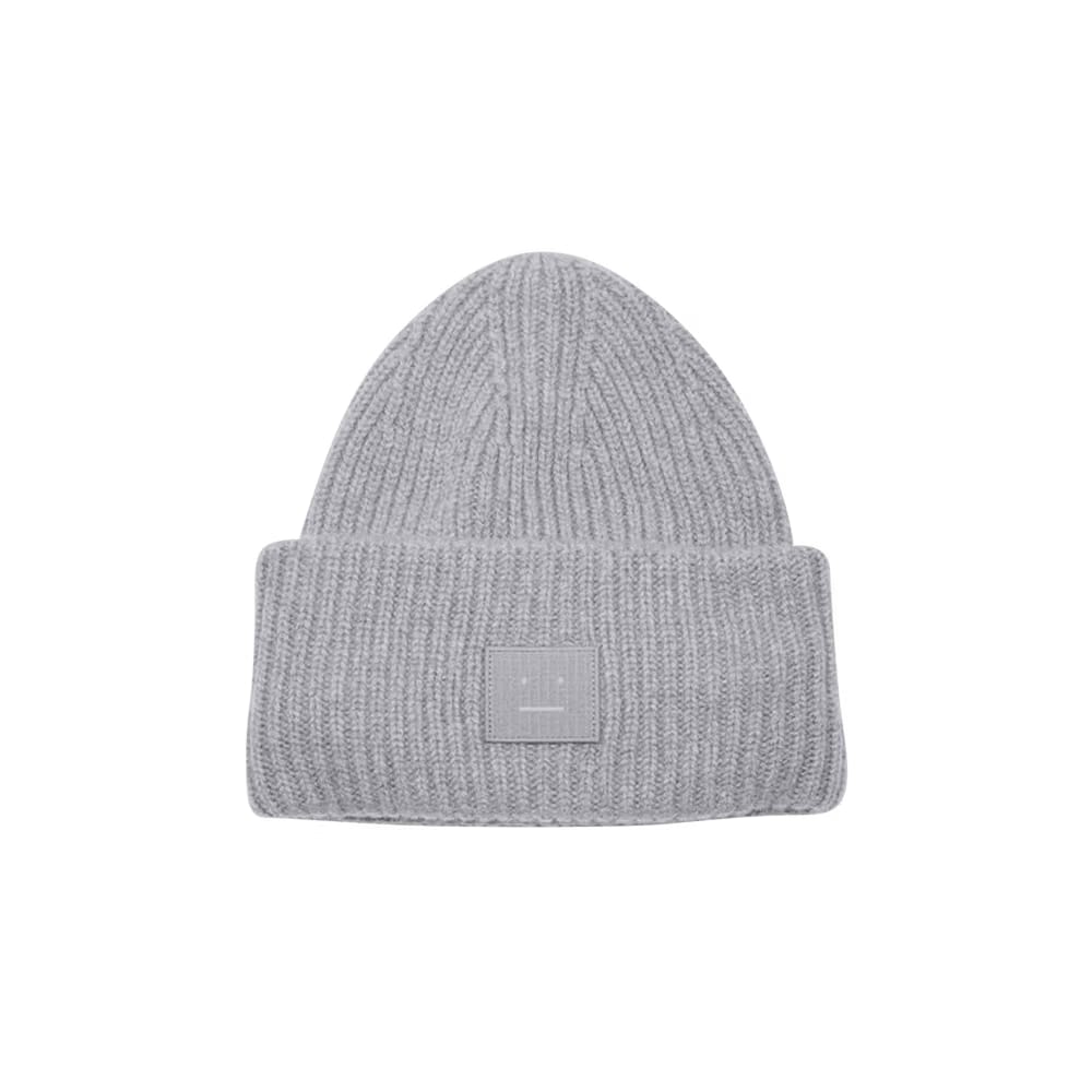 Acne Studios Knit Beanie Grey Melange