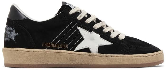 Golden Goose Wmns Ball Star 'Black White'