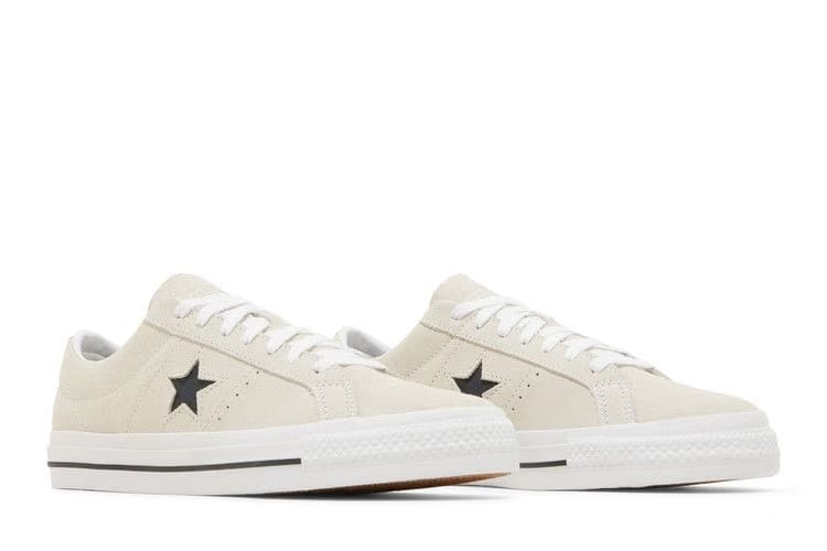 Converse One Star Pro Suede Low Egret White