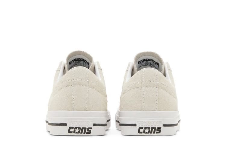 Converse One Star Pro Suede Low Egret White