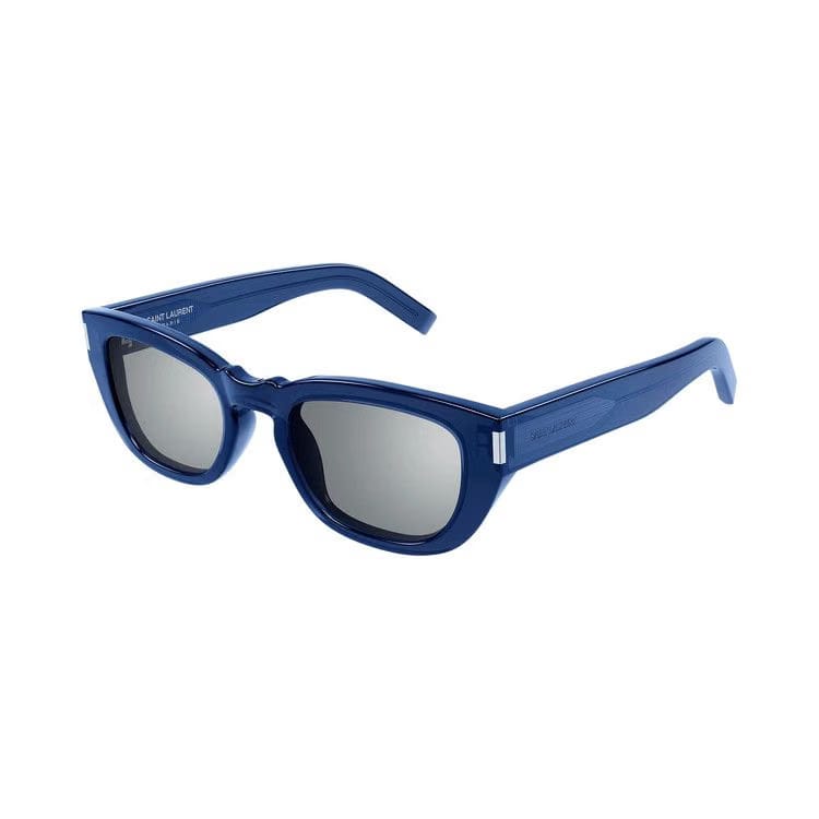 Saint Laurent Cat Eye Frame Sunglasses Blue