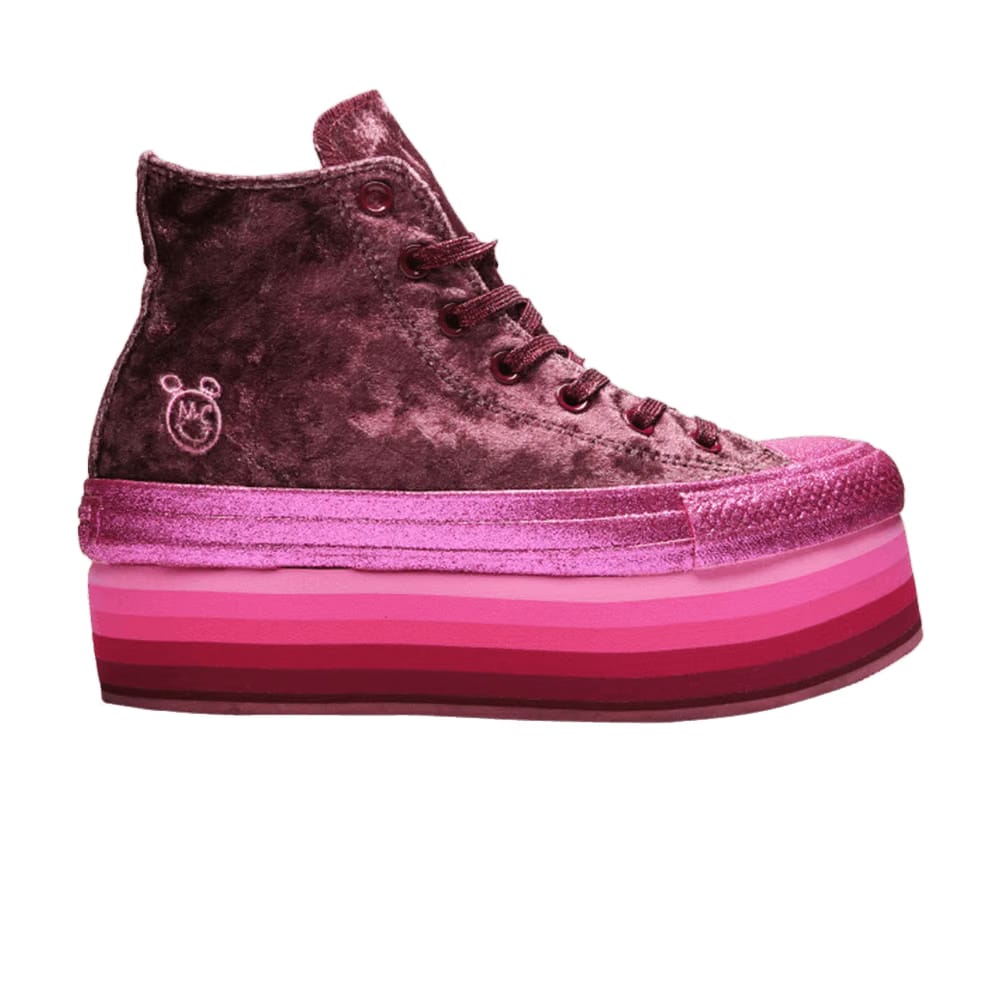 Miley Cyrus x Converse Wmns Chuck Taylor All Star Platform Hi 'Dark Burgundy'