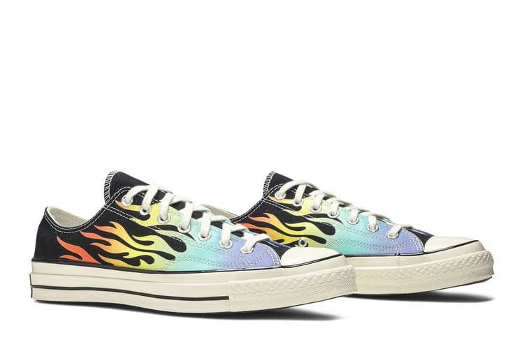 Converse Chuck 70 Low Archive Print - Flames