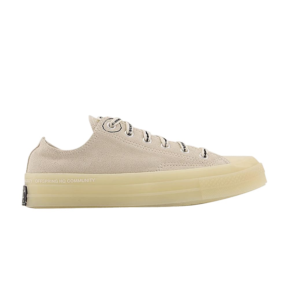 Offspring x Converse Chuck 70 Low Community - Natural Ivory