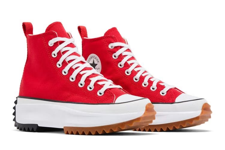 Converse Run Star Hike Platform High Red