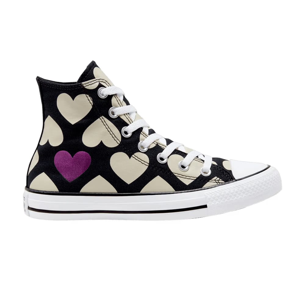 Converse Wmns Chuck Taylor All Star High 'Twisted Hearts - Black'
