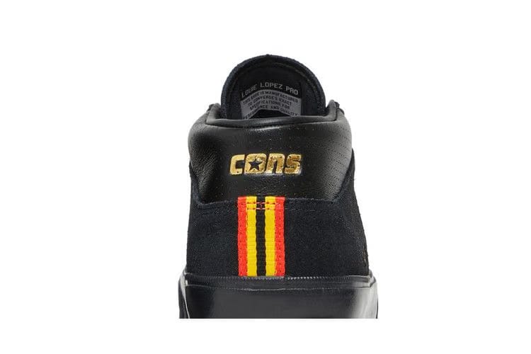 Converse Louie Lopez Pro Mid Mi Gente Capsule - Black Poppy Glow