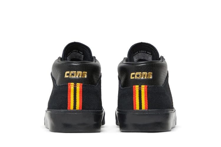 Converse Louie Lopez Pro Mid Mi Gente Capsule - Black Poppy Glow