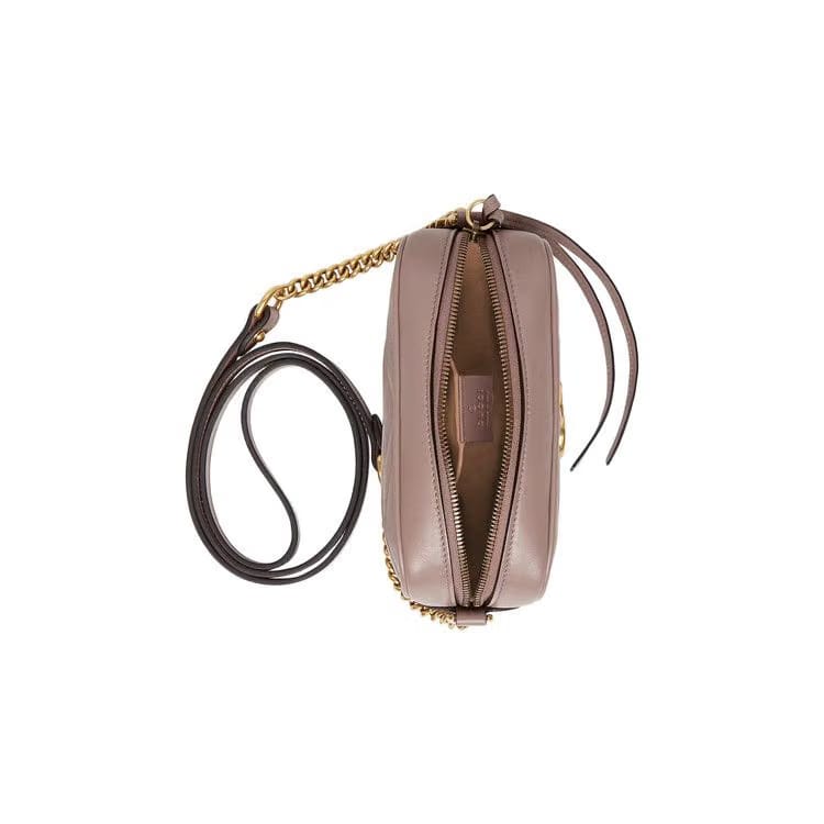 Gucci GG Marmont Matelassé Mini Bag Rose Antic