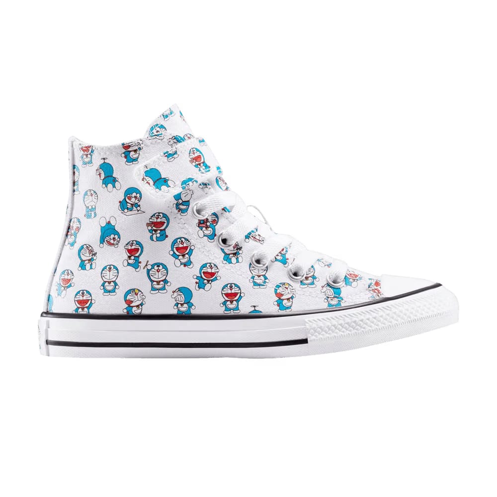 Doraemon x Converse Chuck Taylor All Star EasyOn High PS Allover Doraemon Print