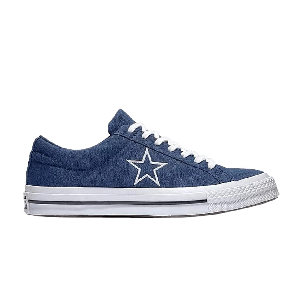 Converse One Star Low Blue