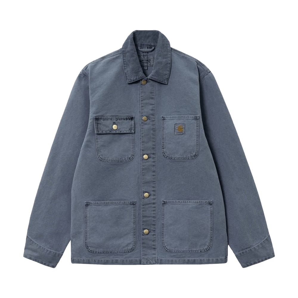 Carhartt WIP Michigan Chore Coat Storm Blue