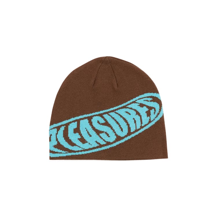 Pleasures Bubble Skully Beanie Brown