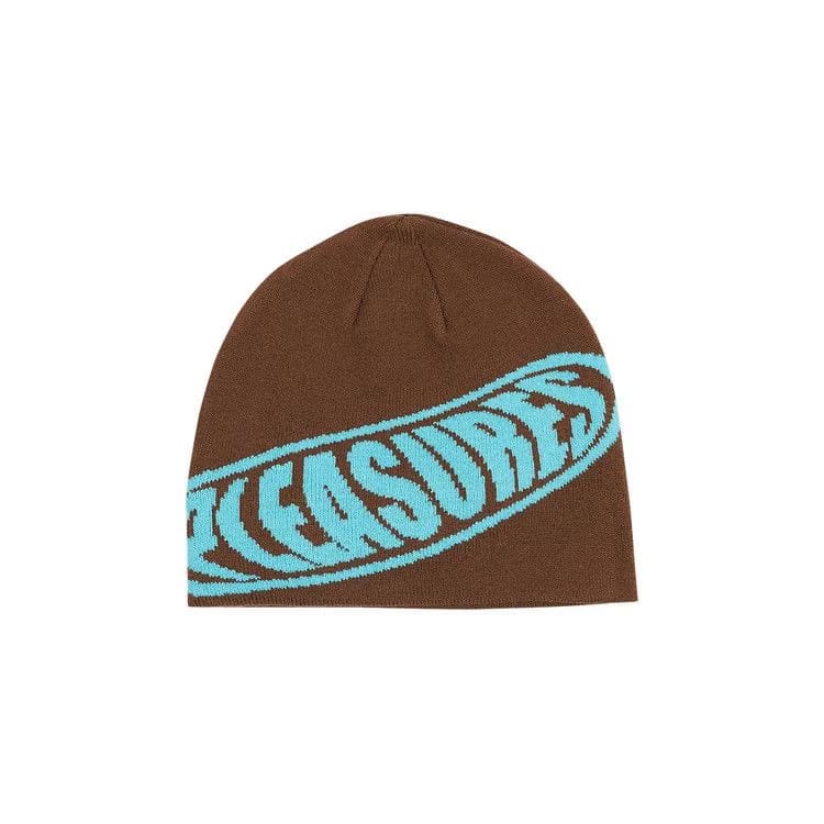 Pleasures Bubble Skully Beanie Brown