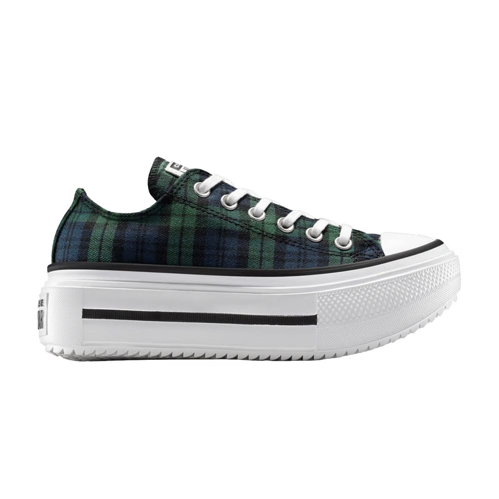Converse Wmns Chuck Taylor All Star Lift Double Stack Platform Low 'Plaid'