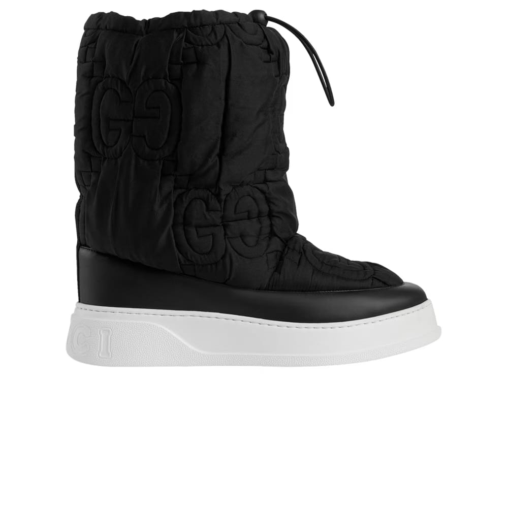 Gucci Cloth Boot Black