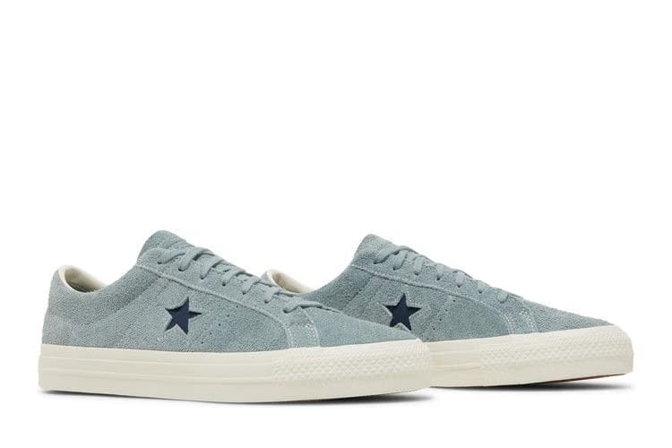 Converse One Star Pro Vintage Suede Low Tidepool Grey