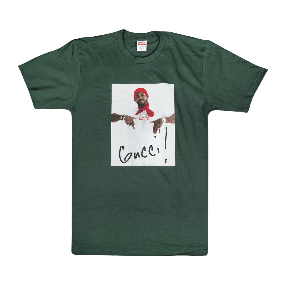 Supreme Gucci Mane T-Shirt Green