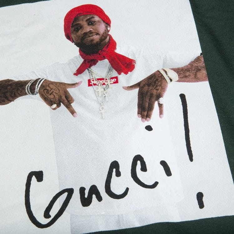Supreme Gucci Mane T-Shirt Green
