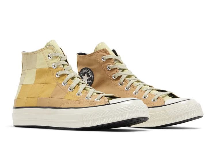 Converse Chuck 70 High Plant Color Patchwork - Gravel Egret