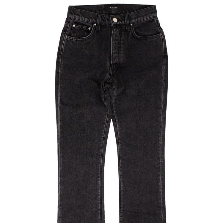 Amiri Long Stretch Flare Jeans Black