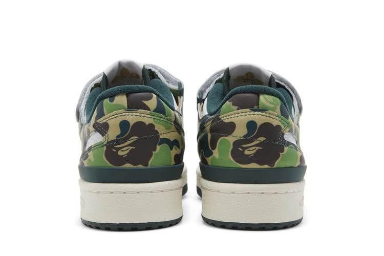 Bape x Adidas Forum 84 Low 30Th Anniversary Green Camo