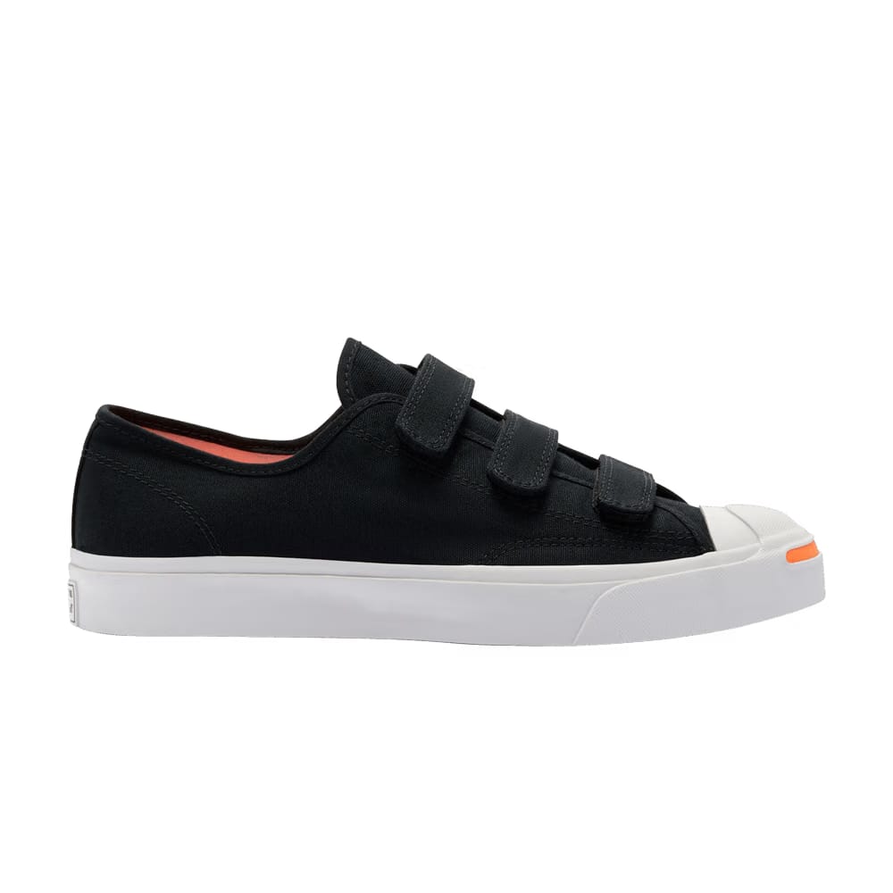 Converse Jack Purcell Low Easy-On Black Total Orange