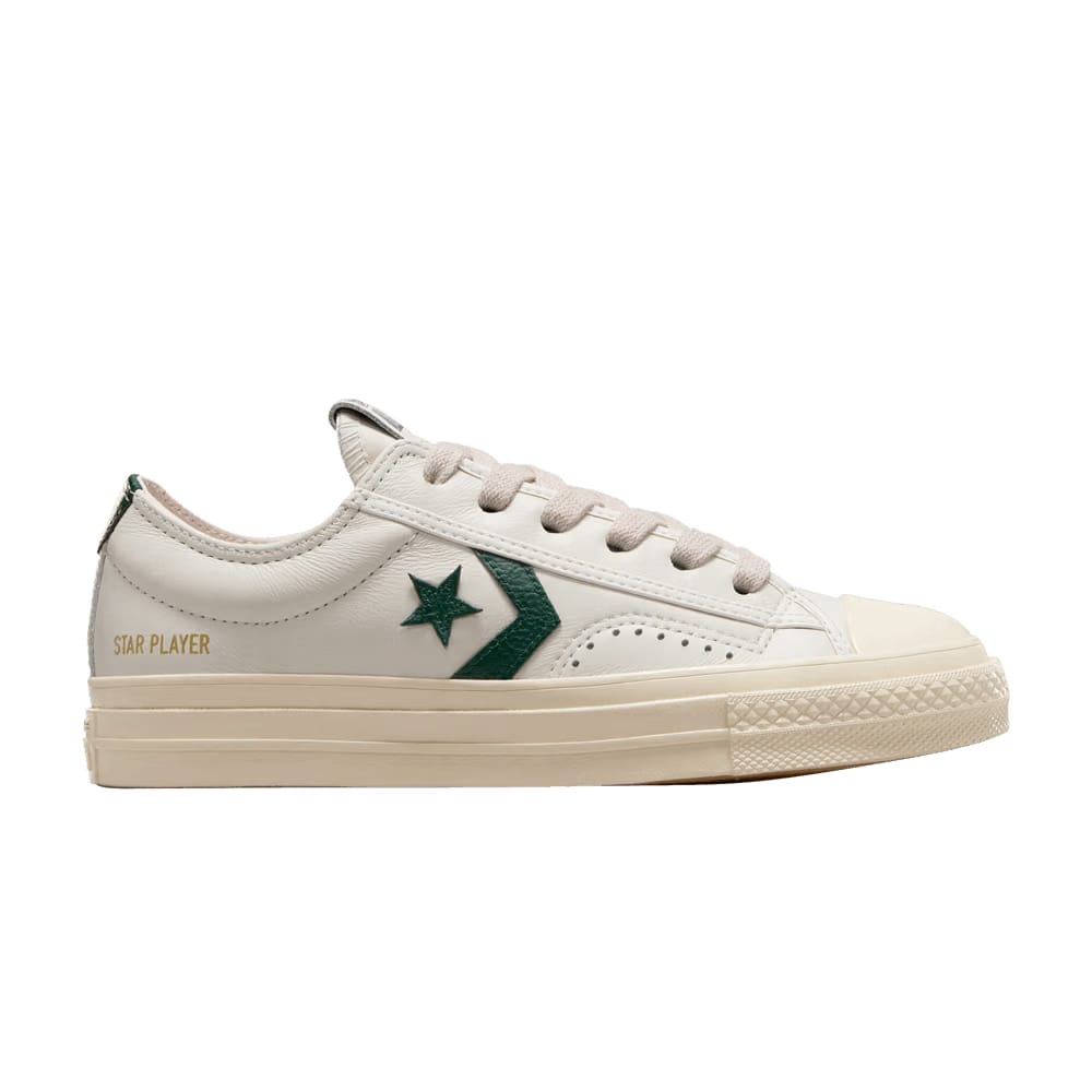 Converse Star Player 76 Low Vintage White Green