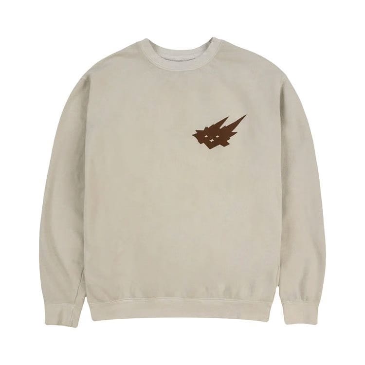 Cactus Jack by Travis Scott Cacti Mono Heritage Crewneck Ivory