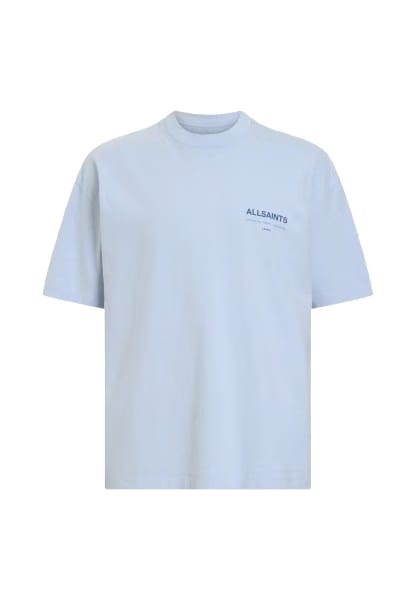 ALL SAINTS ACESS SS CREW BETHEL BLUE TSHIRT