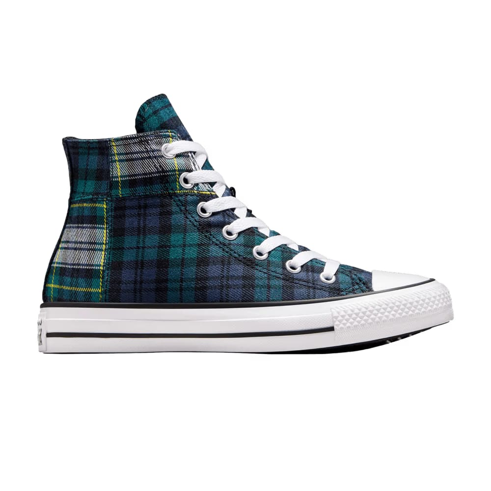 Converse Chuck Taylor All Star High GS Plaid - Dragon Scale Green