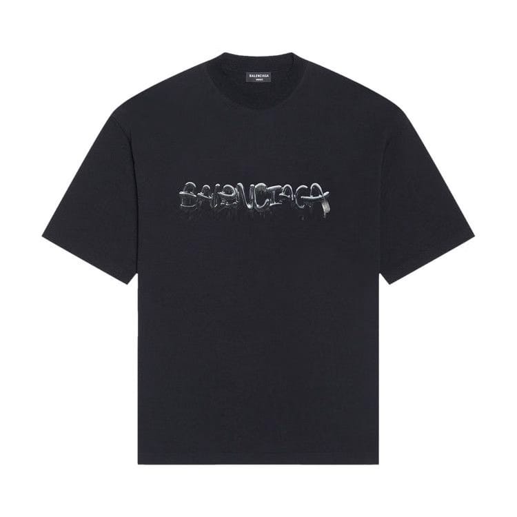 Balenciaga Medium Fit T-Shirt Black