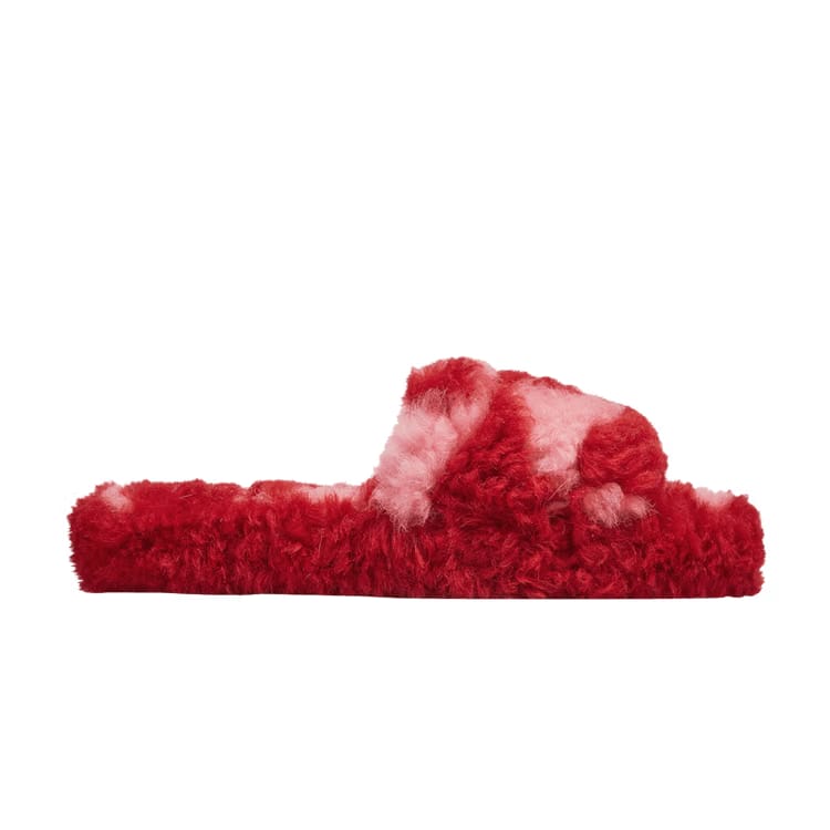 Bottega Veneta Wmns Resort Teddy Slide 'Popsicle Scarlet'