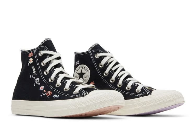 Converse Wmns Chuck Taylor All Star High 'Embroidered Floral - Black'