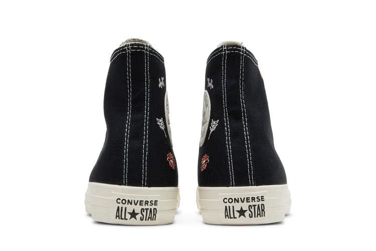 Converse Wmns Chuck Taylor All Star High 'Embroidered Floral - Black'