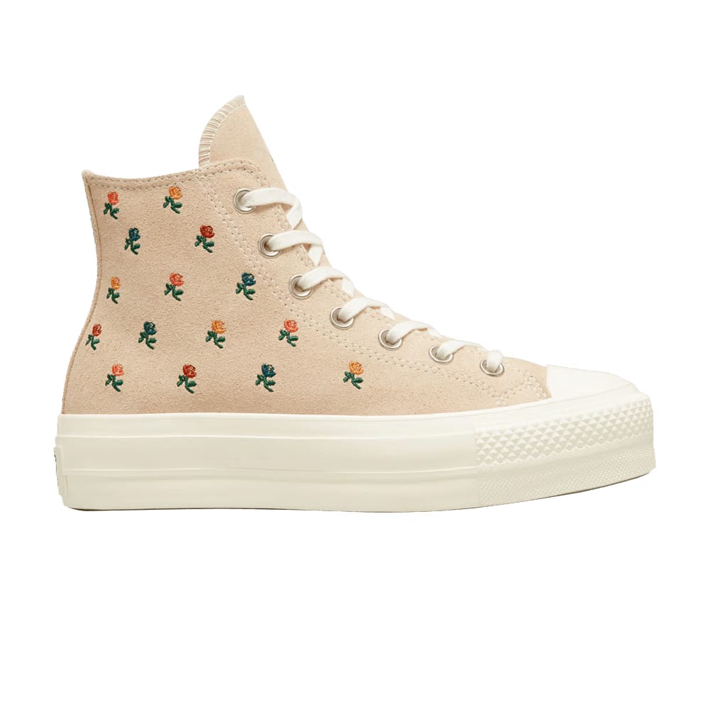 Converse Wmns Chuck Taylor All Star Lift Platform High 'Embroidered Roses'