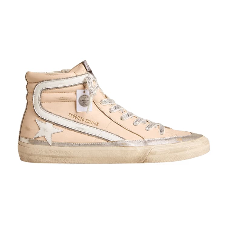 Swarovski x Golden Goose Wmns Slide Sneaker 'Pink White Silver'