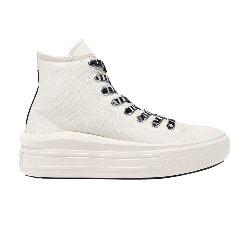 Converse Wmns Chuck Taylor All Star Move High 'Archive Print - Egret'