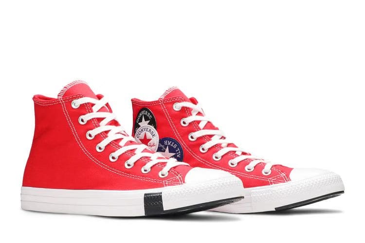Converse Chuck Taylor All Star High Logo Play - University Red