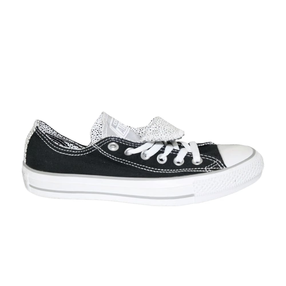 Converse Wmns Chuck Taylor All Star Double Tongue Ox 'Black White Stone'