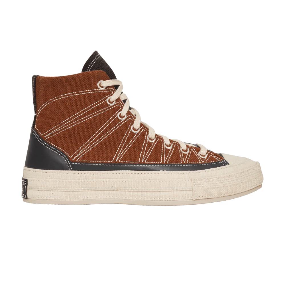Converse Chuck 70 High Cozy Granola - Brindle Brown Steel