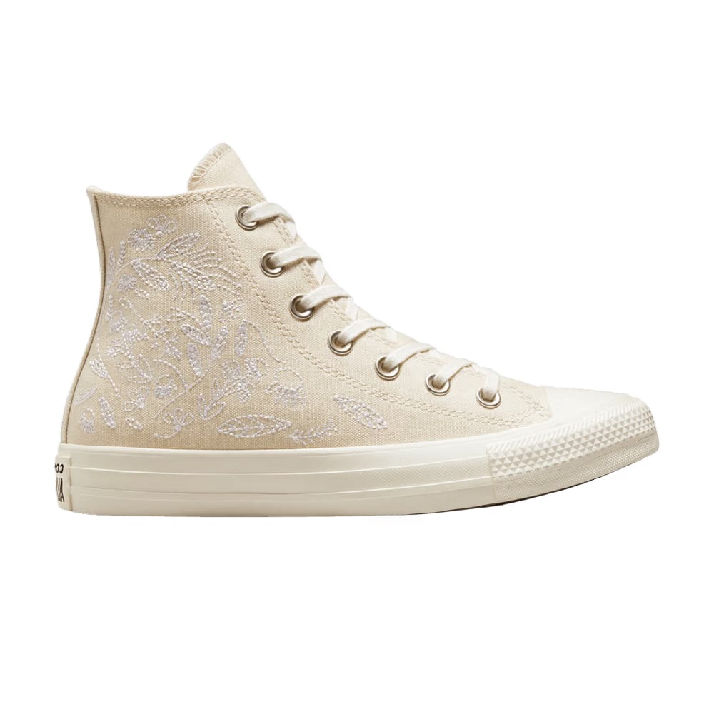 Converse Wmns Chuck Taylor All Star High 'Embroidered Floral - Ivory'