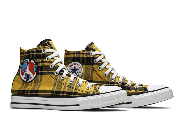Converse Chuck Taylor All Star High Plaid Pack - World Peace