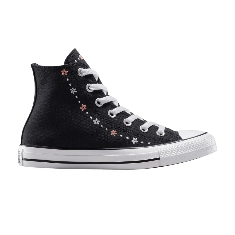 Converse Wmns Chuck Taylor All Star High 'Petite Petals - Total Eclipse White'